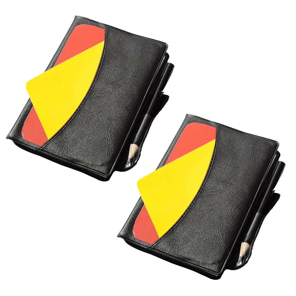 Red Yellow Card Record Set Durable PVC Portable Referee Wallet Soccer Cards Professional Kit Accessory Compact Design For
Red Yellow Card Record Set Durable PVC Portable Referee Wallet Soccer Cards Professional Kit Accessory Compact Design For