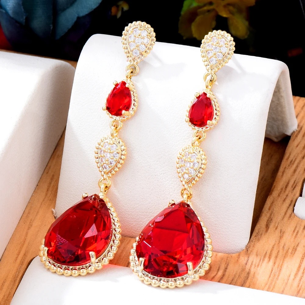 Missvikki 4 Colors Luxury Drop Earrings High Quality Cubic Zirconia European Wedding Party Show Best Gift Jewelry New Original
Missvikki 4 Colors Luxury Drop Earrings High Quality Cubic Zirconia European Wedding Party Show Best Gift Jewelry New Original