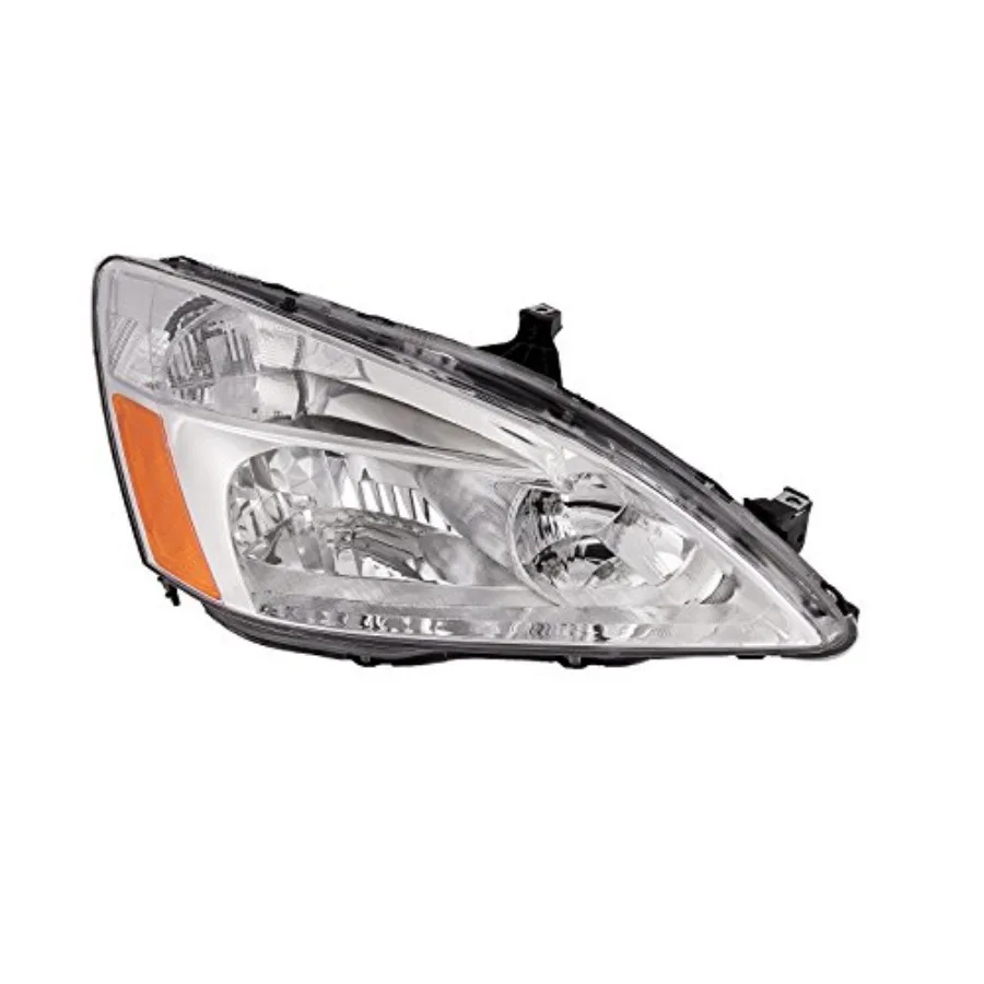 Chrome Housing Halogen Headlight for Honda Accord 20032007 Right Passenger Side Headlamp Replacement with Durable Finish and En
Chrome Housing Halogen Headlight for Honda Accord 20032007 Right Passenger Side Headlamp Replacement with Durable Finish and En
