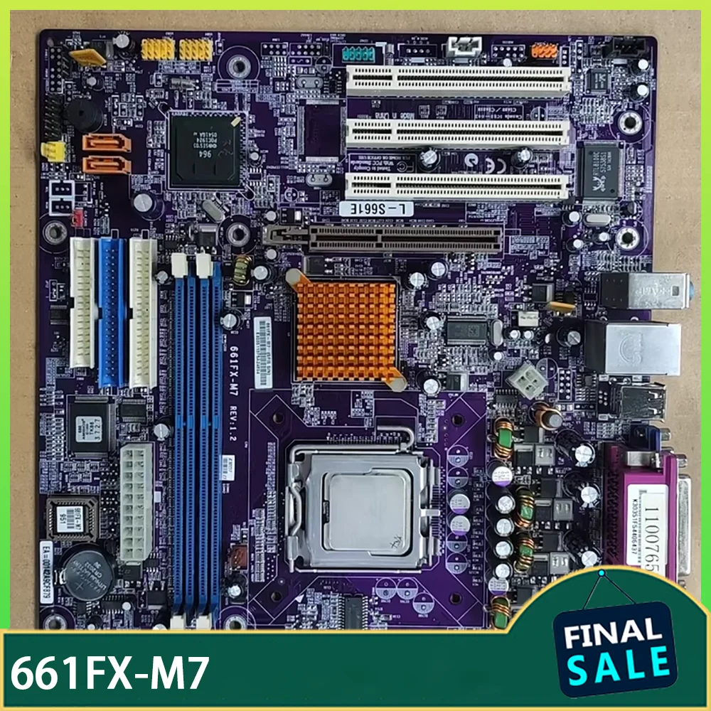 Материнская плата LGA775 661FX-M7
Материнская плата LGA775 661FX-M7