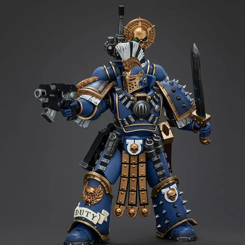 JOYTOY Warhammer 30K 1/18 Ultramarines Remus Ventanus Action Figure 13.8cm Mini Soldier Figurine Model Toy for Collection
JOYTOY Warhammer 30K 1/18 Ultramarines Remus Ventanus Action Figure 13.8cm Mini Soldier Figurine Model Toy for Collection