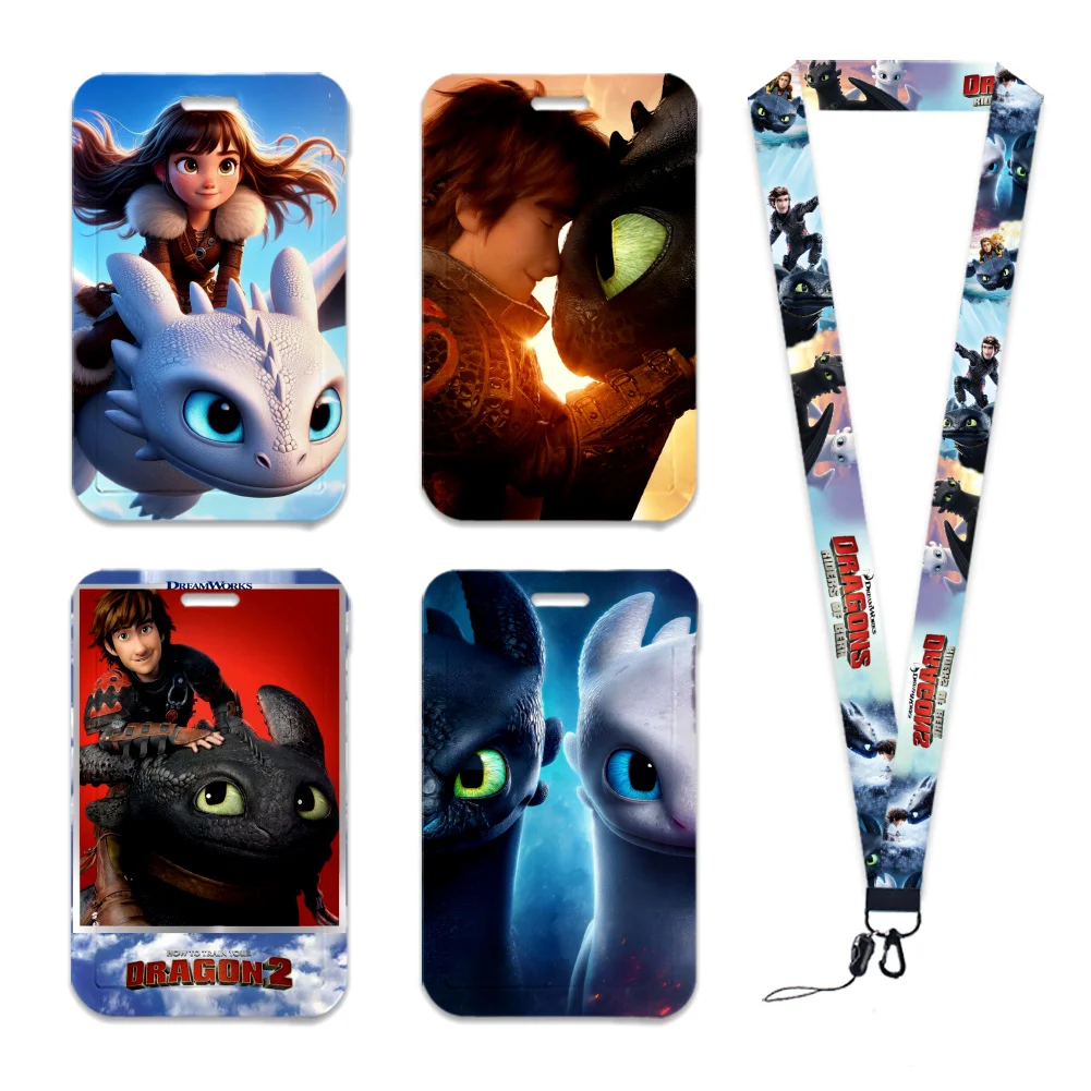 Hot Selling Fantasy Movie Train Dragon Work Card Holder Card Badge with Keychains Student Id Card Lanyard Holder Accessories
Hot Selling Fantasy Movie Train Dragon Work Card Holder Card Badge with Keychains Student Id Card Lanyard Holder Accessories