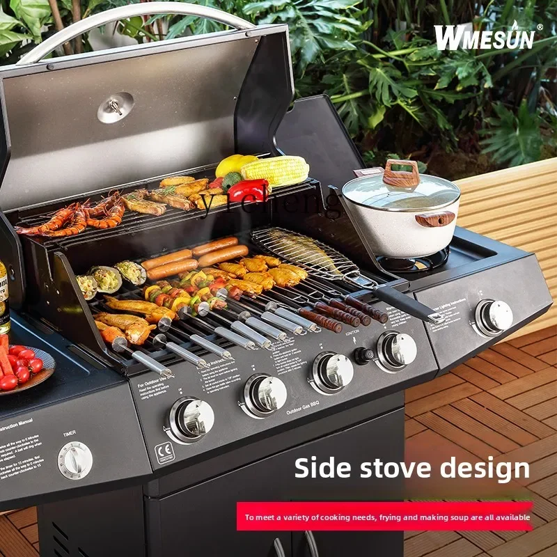c3 Gas Grill Outdoor Smokeless Grill Garden LPG Large American Grill
c3 Gas Grill Outdoor Smokeless Grill Garden LPG Large American Grill
