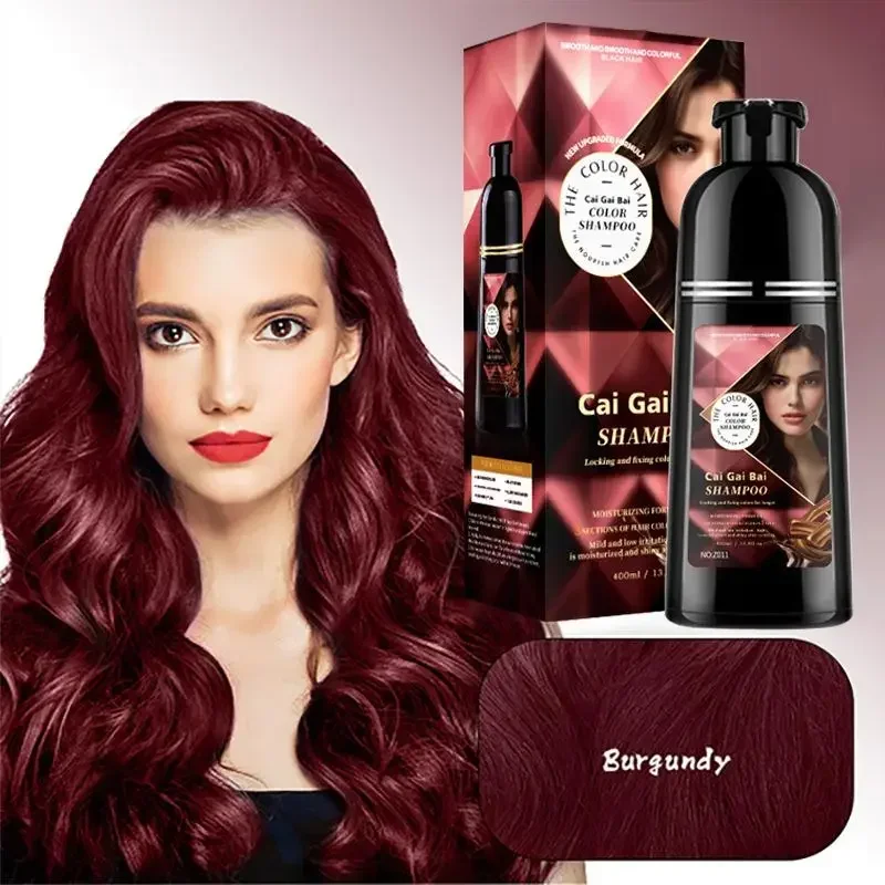 400ml Natural Herbal Hair Dye Shampoo 3 in 1 Hair Color Shampoo for Gary Hair Dark Brown Black And Women Men Grey Coverage 2024
400ml Natural Herbal Hair Dye Shampoo 3 in 1 Hair Color Shampoo for Gary Hair Dark Brown Black And Women Men Grey Coverage 2024