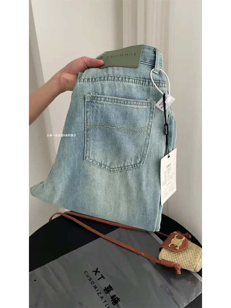 Women Vintage Baggy Blue Jeans 90s Aesthetic High Waist Denim Trousers Korean 2000s Y2k Harajuku Jean Pants Trashy Clothes 2023
Women Vintage Baggy Blue Jeans 90s Aesthetic High Waist Denim Trousers Korean 2000s Y2k Harajuku Jean Pants Trashy Clothes 2023