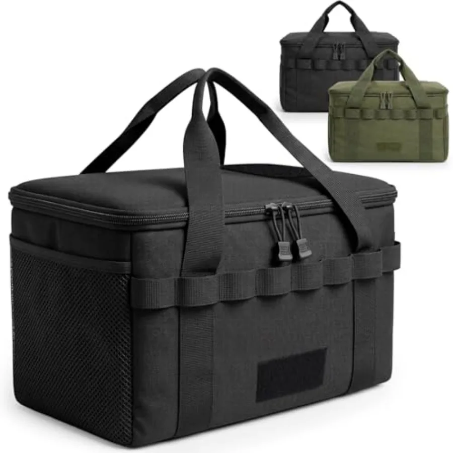 2 Pack Tactical Camping Storage Bag 16L Utility Tote Bag Camp Foldable Cookware Organizer Trunk Carrier for Hiking Outdoor Picn
2 Pack Tactical Camping Storage Bag 16L Utility Tote Bag Camp Foldable Cookware Organizer Trunk Carrier for Hiking Outdoor Picn