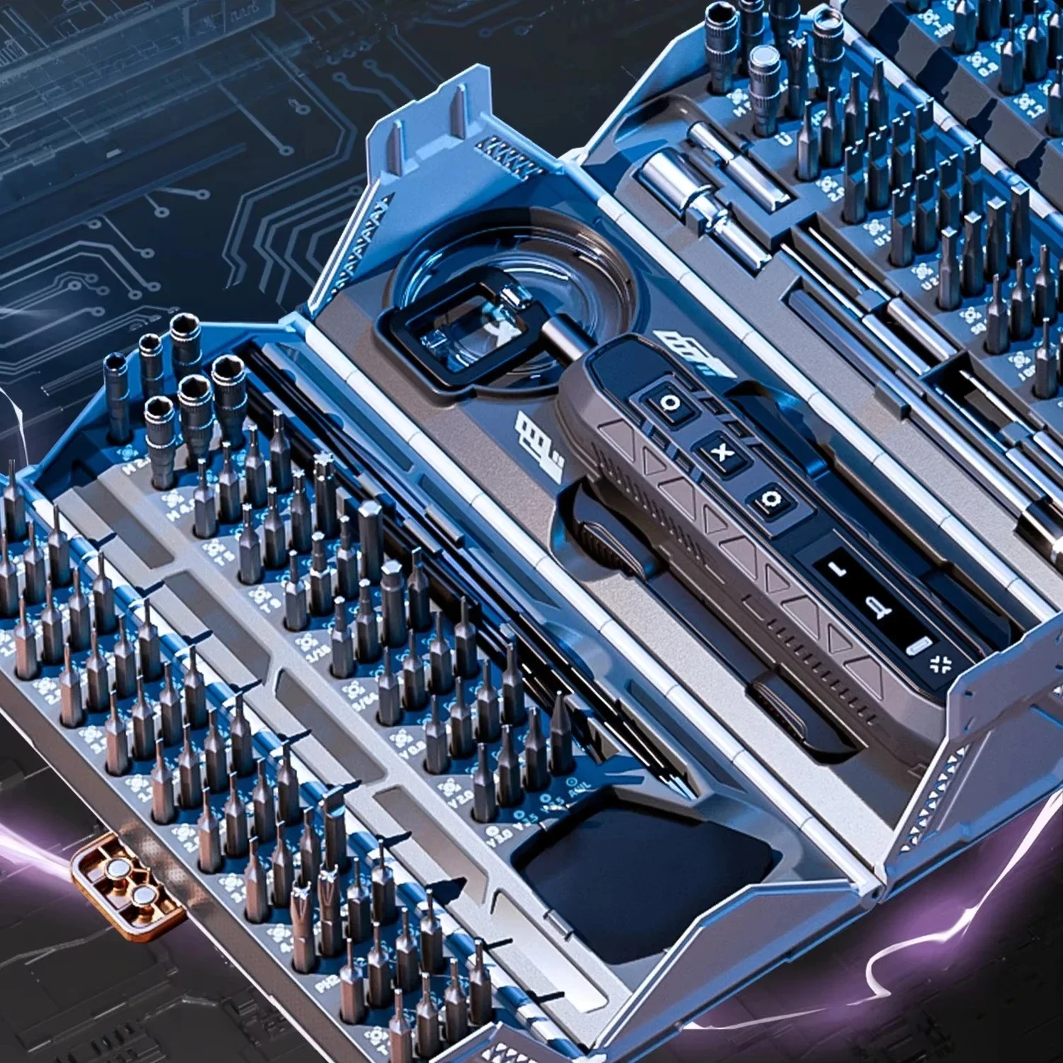 180 in 1 Precision Electric Screwdriver Set Magnetic Phillips Torx Hex Bits Repair Tools LED Equipment Power Tools Box Men Gift
180 in 1 Precision Electric Screwdriver Set Magnetic Phillips Torx Hex Bits Repair Tools LED Equipment Power Tools Box Men Gift