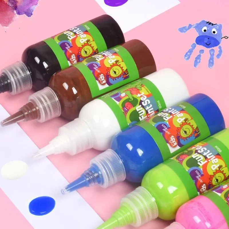 30ml Finger Palm Painting Pigment Washable Child Educational Toys Acrylic Paint Artist Drawing Tool Student Stationery Gift
30ml Finger Palm Painting Pigment Washable Child Educational Toys Acrylic Paint Artist Drawing Tool Student Stationery Gift
