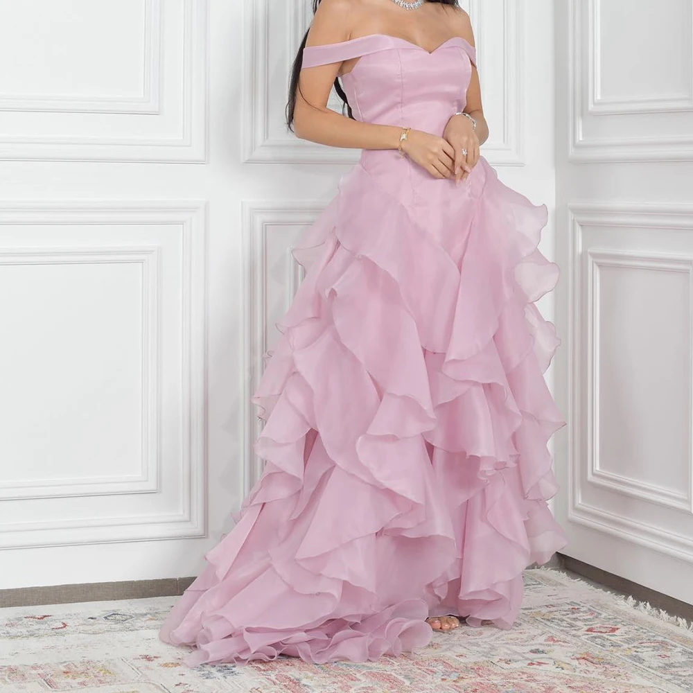CustomizedTemperament Organza A-Line Off the Shoulder Evening Dress Fashion Floor Length V-Neck فساتين سهره نسائيه فخمة Custom S
CustomizedTemperament Organza A-Line Off the Shoulder Evening Dress Fashion Floor Length V-Neck فساتين سهره نسائيه فخمة Custom S