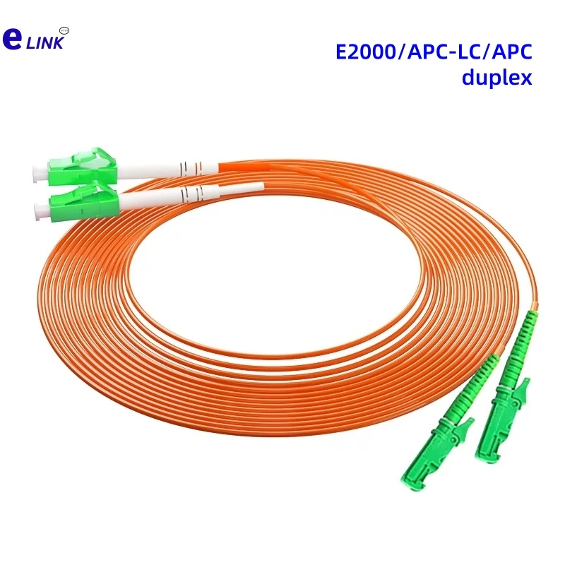 fiber patch cord E2000/APC-LC/APC duplex OM1 OM2 1M 2M 3M 5M 7M 10Mtr optical fibre jumper Multimode DX MM 50m 30m 20m E2000-LC
fiber patch cord E2000/APC-LC/APC duplex OM1 OM2 1M 2M 3M 5M 7M 10Mtr optical fibre jumper Multimode DX MM 50m 30m 20m E2000-LC