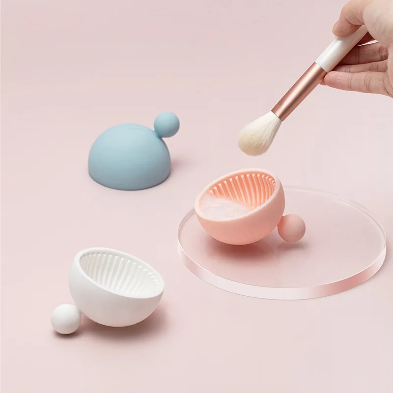 Mini Bortable Silicone Makeup Brush Cleaning Cup Beauty Cleaning Tool With Handle
Mini Bortable Silicone Makeup Brush Cleaning Cup Beauty Cleaning Tool With Handle