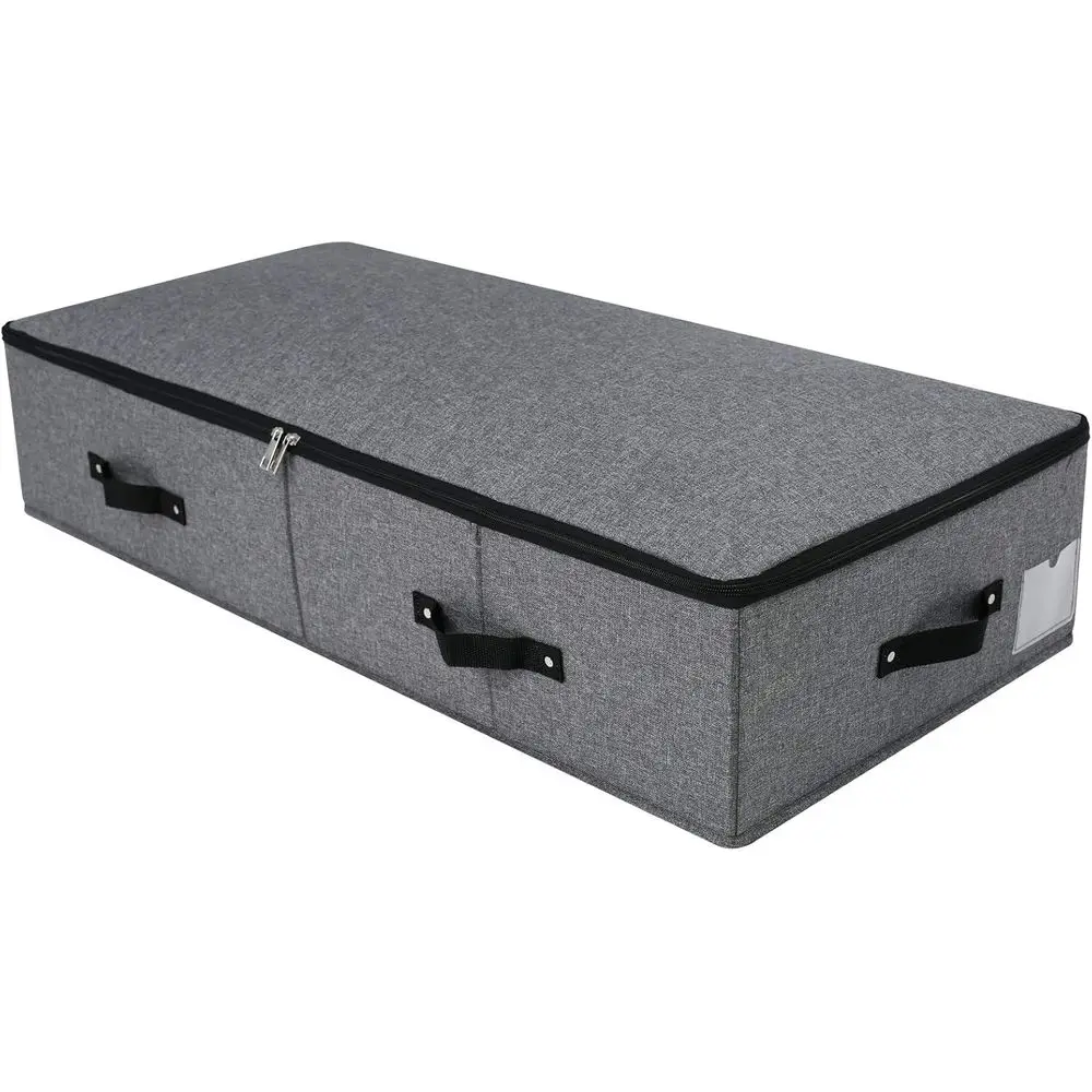 Under-Bed Storage Containers with Lids, Closet Organizers, Collapsible Baskets for Sheets, Clothes, and Quilts, 35x16.5x7 inches
Under-Bed Storage Containers with Lids, Closet Organizers, Collapsible Baskets for Sheets, Clothes, and Quilts, 35x16.5x7 inches