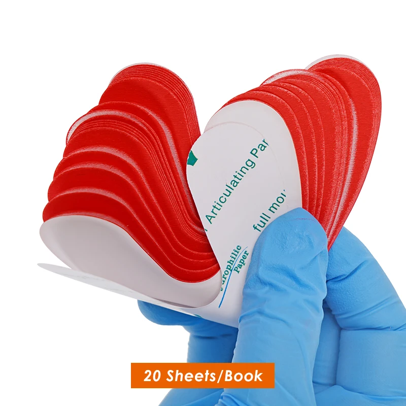 120pcs/box Y Shape Dental Articulating Paper Full Mouth Dental Lab Materials Teeth Whitening Articulation Paper Dentistry Tools
120pcs/box Y Shape Dental Articulating Paper Full Mouth Dental Lab Materials Teeth Whitening Articulation Paper Dentistry Tools