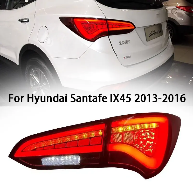 Задние фонари для Hyundai Santa FE 2013-2018 IX45, задний фонарь Santa FE, задние фонари DRL, противотуманный тормоз, указатель поворота заднего хода
Задние фонари для Hyundai Santa FE 2013-2018 IX45, задний фонарь Santa FE, задние фонари DRL, противотуманный тормоз, указатель поворота заднего хода