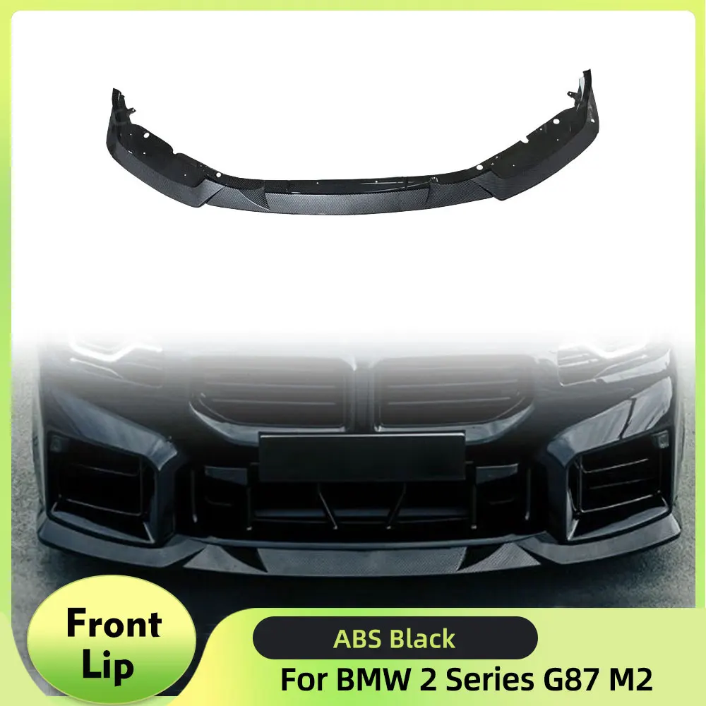 Front Lip Lower Spoiler for BMW 2 Series G87 M2 Coupe 2023-2025 Car Front Bumper Lip Chin Guard Protector 3PCS ABS Black
Front Lip Lower Spoiler for BMW 2 Series G87 M2 Coupe 2023-2025 Car Front Bumper Lip Chin Guard Protector 3PCS ABS Black