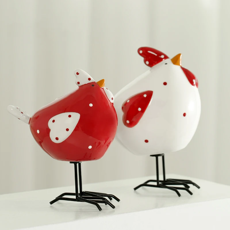 Creative Nordic Porcelain Chicken Ornaments, Christmas Decorations for Home, Cute Room Decoration Accessories, 2024
Creative Nordic Porcelain Chicken Ornaments, Christmas Decorations for Home, Cute Room Decoration Accessories, 2024