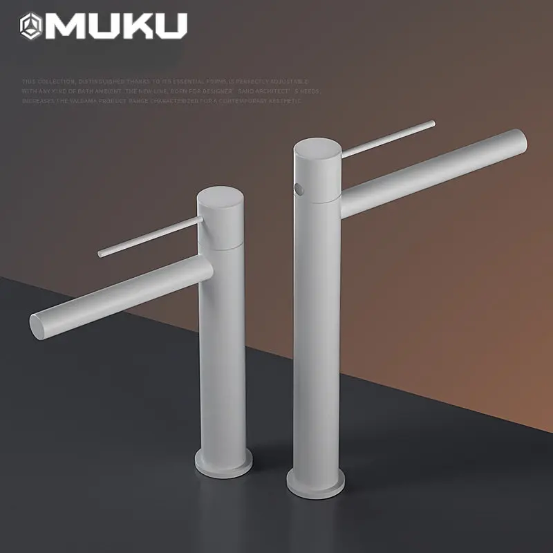 Basin Faucet Gun Gray White Copper Bathroom Sink Faucet Minimalist Slim Deck Mounted Hot and Cold Water Mixer Washbasin Tap
Basin Faucet Gun Gray White Copper Bathroom Sink Faucet Minimalist Slim Deck Mounted Hot and Cold Water Mixer Washbasin Tap