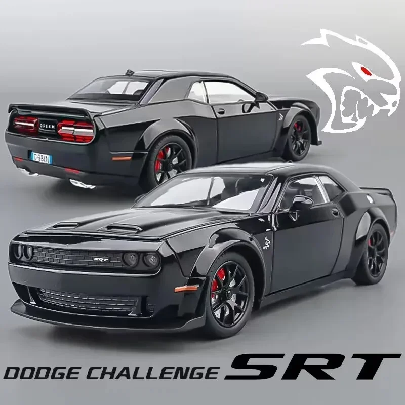 Simualtion 1:24 Dodge Challenger Hellcat Redeye Alloy Car Model Sound and Light Children Toy Birthday Gift Miniature Voiture
Simualtion 1:24 Dodge Challenger Hellcat Redeye Alloy Car Model Sound and Light Children Toy Birthday Gift Miniature Voiture