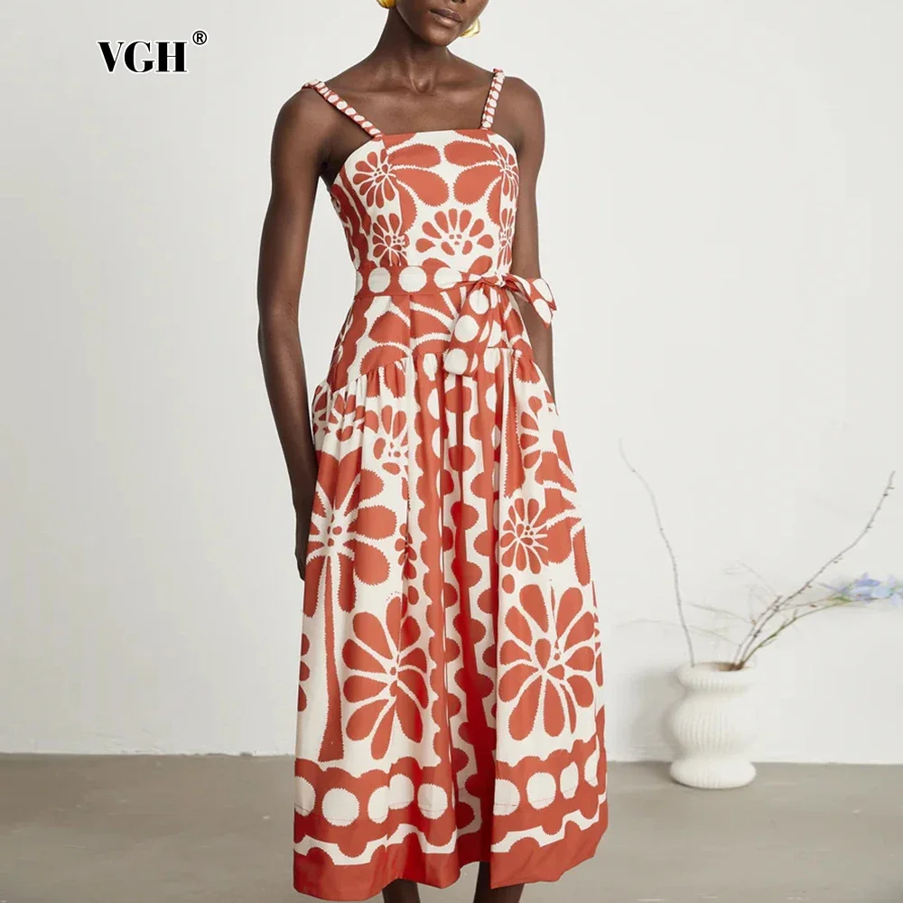 VGH Sexy Beach Camisole Dresses for Women Square Collar Sleeveless High Waist Patchwork Lace Up Fashionable A Line Dress Female
VGH Sexy Beach Camisole Dresses for Women Square Collar Sleeveless High Waist Patchwork Lace Up Fashionable A Line Dress Female