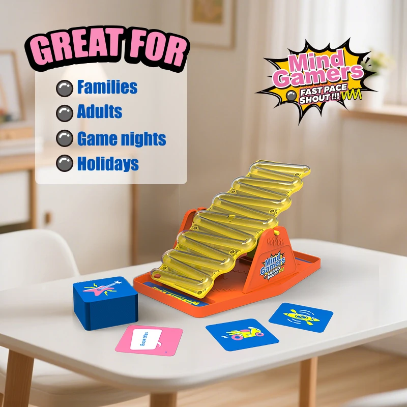 New Board Game Tilt n Shout Swinging Stilt Multiplayer Battle Answering Interactive Table Game Family Party Board Games Kids Toy
New Board Game Tilt n Shout Swinging Stilt Multiplayer Battle Answering Interactive Table Game Family Party Board Games Kids Toy
