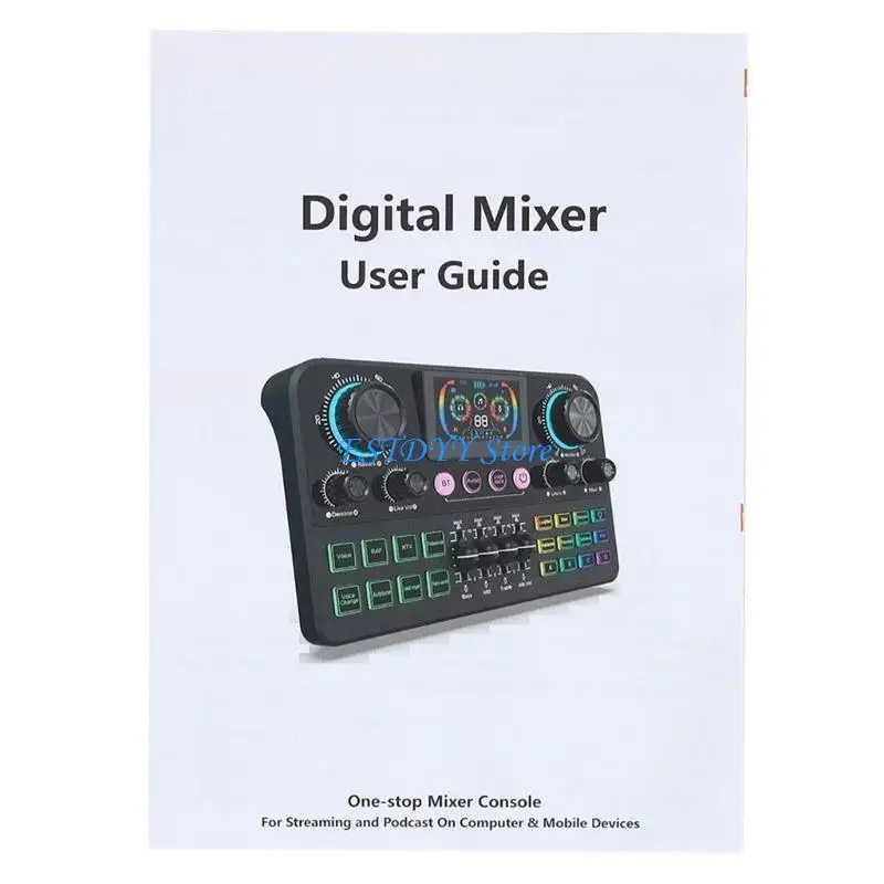 G6DE Live Sound Card Sounds Mixer With DJ Mixer Effects Voice Changer
G6DE Live Sound Card Sounds Mixer With DJ Mixer Effects Voice Changer