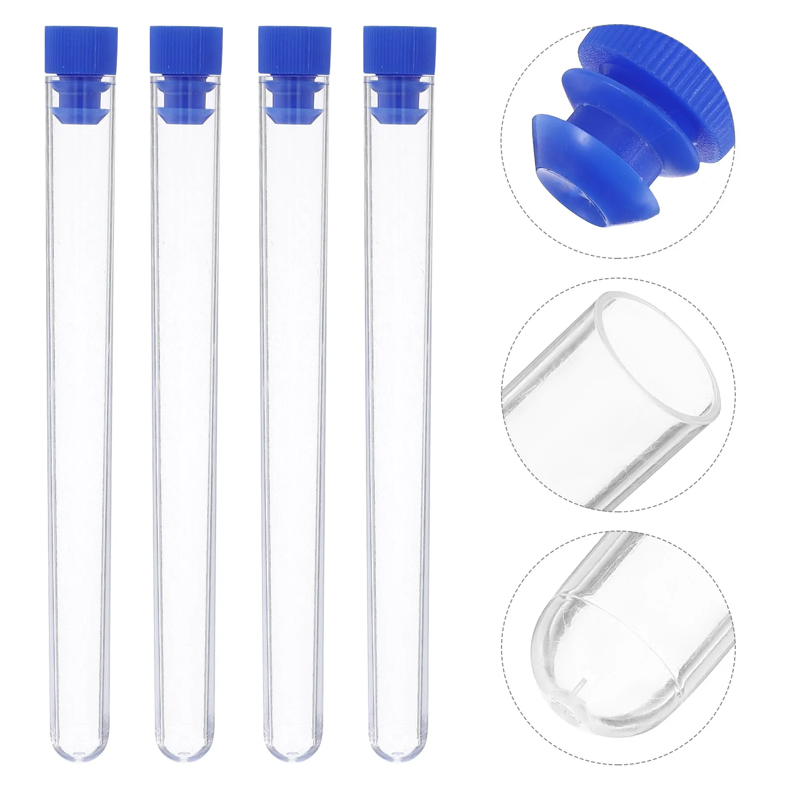 100pcs Sampling Tubes Clear Plastic Lab Test Storage Tubes Transparent Empty Lids High Transparency Leakproof Design
100pcs Sampling Tubes Clear Plastic Lab Test Storage Tubes Transparent Empty Lids High Transparency Leakproof Design