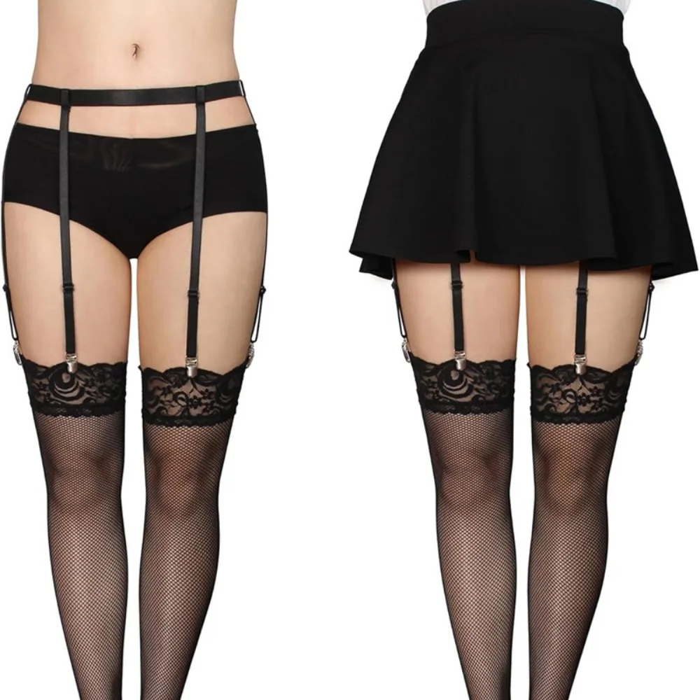 Thigh High Stockings Garter Belt for Women Girls Adjustable Elastic Leg Sock Suspenders Belt Lingerie Garter Lady Stocking Belt
Thigh High Stockings Garter Belt for Women Girls Adjustable Elastic Leg Sock Suspenders Belt Lingerie Garter Lady Stocking Belt