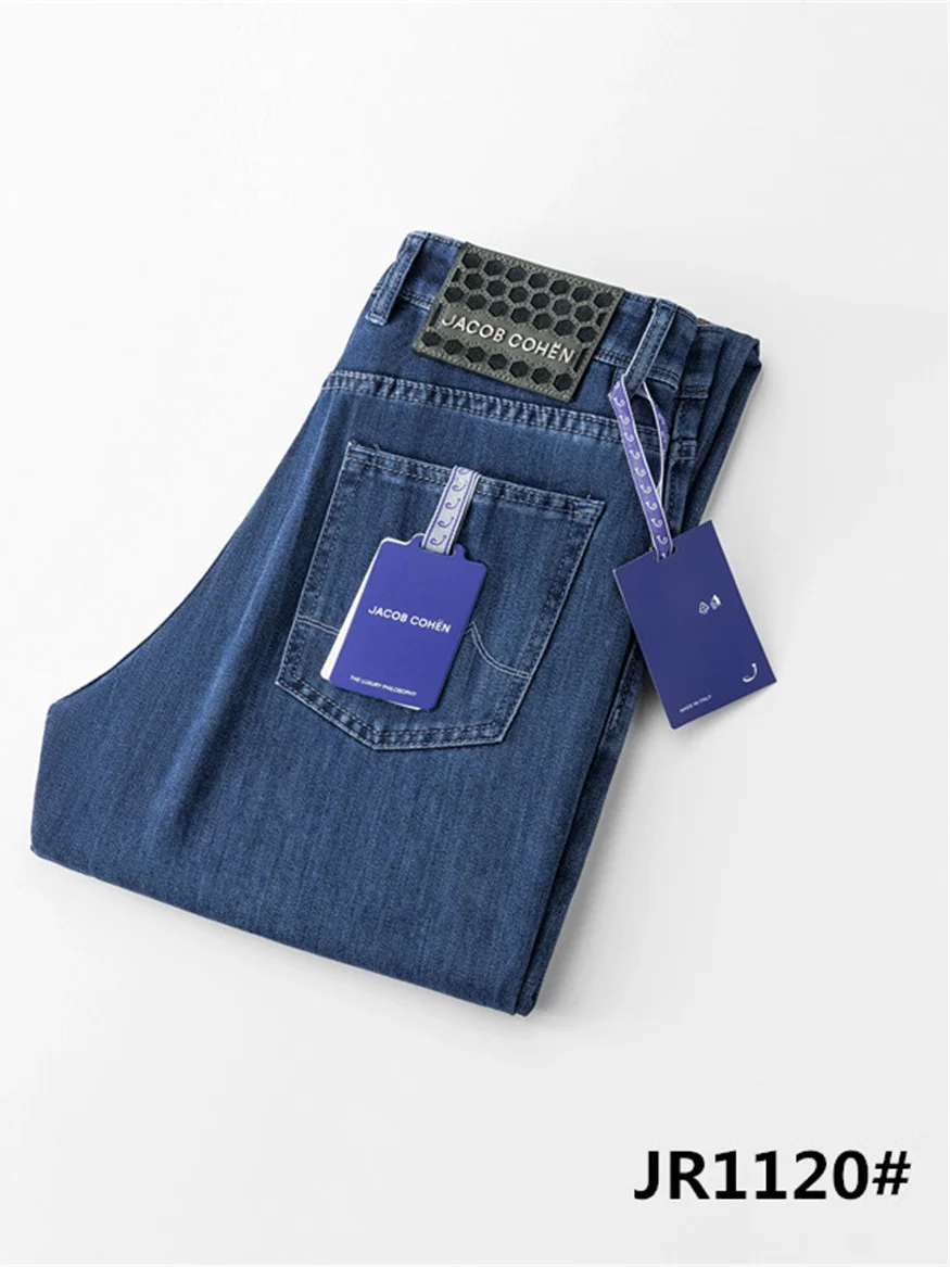 Jaco2026 Spring Summer Thin Elastic Cotton Jeans Loose Straight Leg Version 3138 High Quality Casual mid Waist Zipper Fly
Jaco2026 Spring Summer Thin Elastic Cotton Jeans Loose Straight Leg Version 3138 High Quality Casual mid Waist Zipper Fly