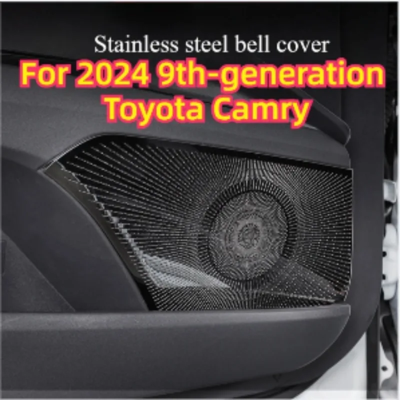 For 2024 9th-generation Toyota Camry Car door horn cover frames special audio modification decoration accessories
For 2024 9th-generation Toyota Camry Car door horn cover frames special audio modification decoration accessories