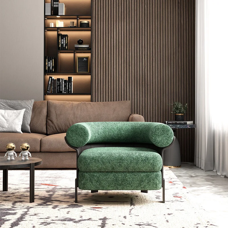 Nordic light luxury single chair Internet celebrity living room sofa Italian minimalist model room single sofa
Nordic light luxury single chair Internet celebrity living room sofa Italian minimalist model room single sofa