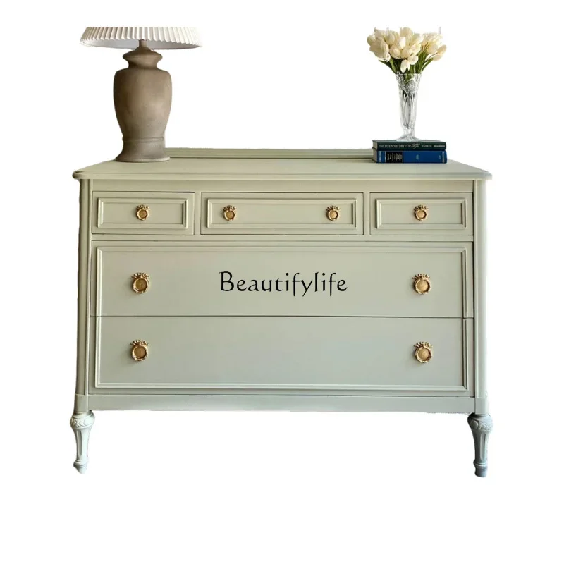 ld14American rural light luxury solid wood bucket cabinet French retro carved porch cabinet
ld14American rural light luxury solid wood bucket cabinet French retro carved porch cabinet