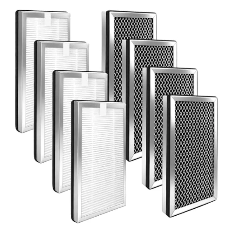 8 Pcs MA15 Replacement Filter Compatible with Medify Air Purifier 15, 3-in-1 H13 HEPA and Activated Carbon Filter
8 Pcs MA15 Replacement Filter Compatible with Medify Air Purifier 15, 3-in-1 H13 HEPA and Activated Carbon Filter