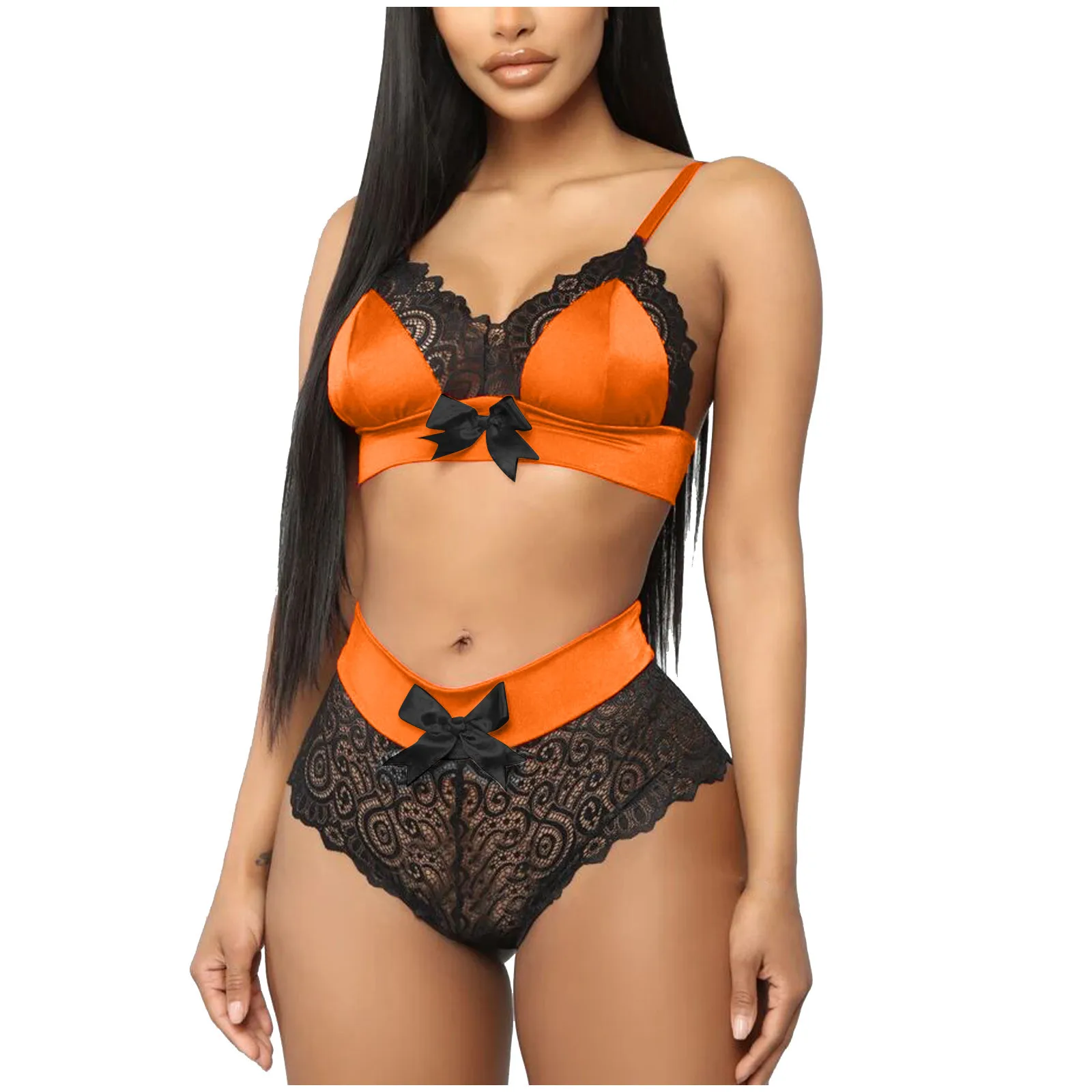 Underwear Two Piece Outfit For Women Lace Patchwork Suspenders Sexy Ladies Bra Sets High Waist Hollow Out Lingerie Suits
Underwear Two Piece Outfit For Women Lace Patchwork Suspenders Sexy Ladies Bra Sets High Waist Hollow Out Lingerie Suits