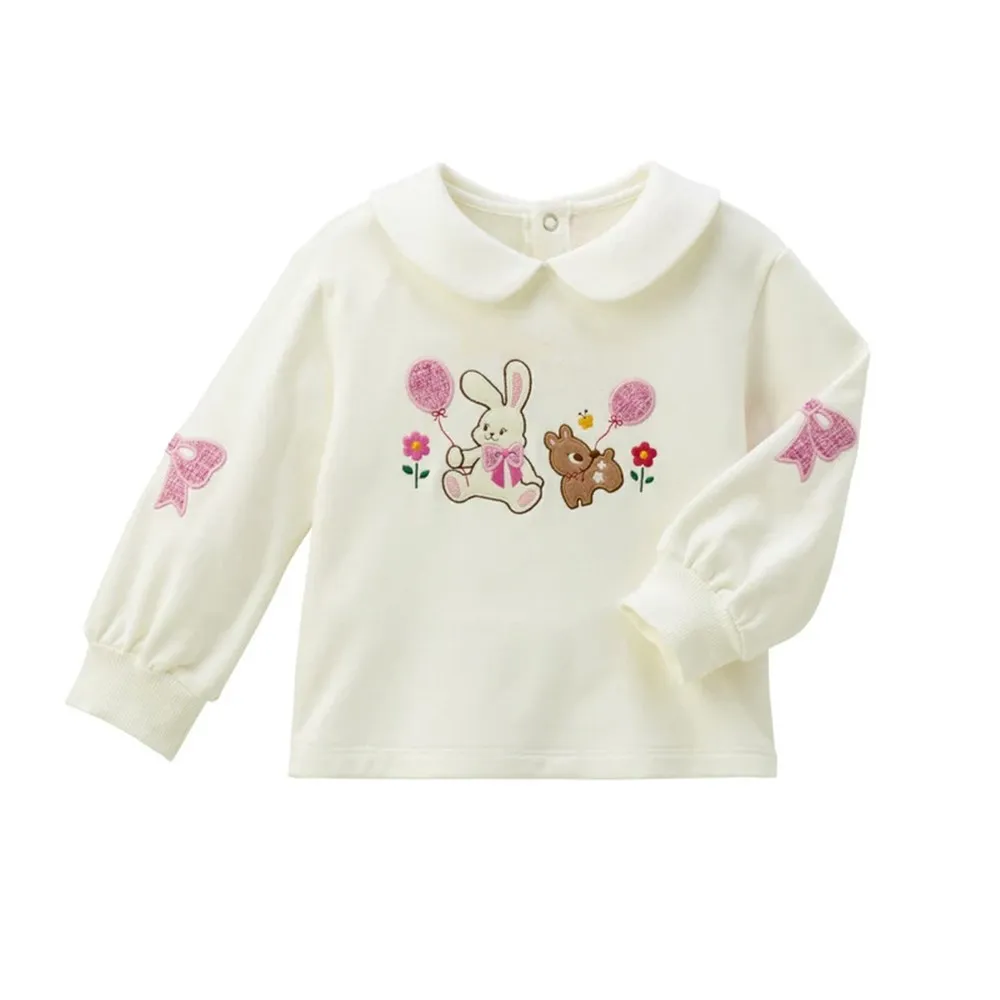 baby girls clothes kids tops cotton cute autumn spring long sleeve Cartoon embroidery lapel top
baby girls clothes kids tops cotton cute autumn spring long sleeve Cartoon embroidery lapel top
