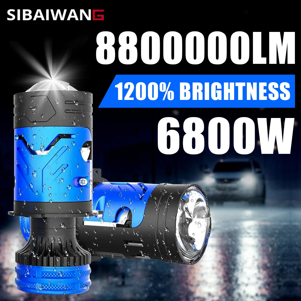 New H4 9003 HB2 LED Projector Lens Canbus No Error Mini Headlight Bulbs for car H4 Hi/Low Beam Fog Light Turbo Auto Lamp 12V 24V
New H4 9003 HB2 LED Projector Lens Canbus No Error Mini Headlight Bulbs for car H4 Hi/Low Beam Fog Light Turbo Auto Lamp 12V 24V
