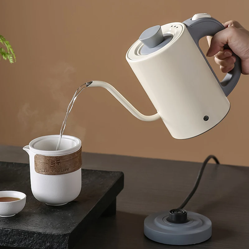 800ml Electric Gooseneck Kettle 304 Stainless Steel Hand Brew Coffee Pot Auto Power Off Teapot Rapid Heating Kettle 110V/220V
800ml Electric Gooseneck Kettle 304 Stainless Steel Hand Brew Coffee Pot Auto Power Off Teapot Rapid Heating Kettle 110V/220V