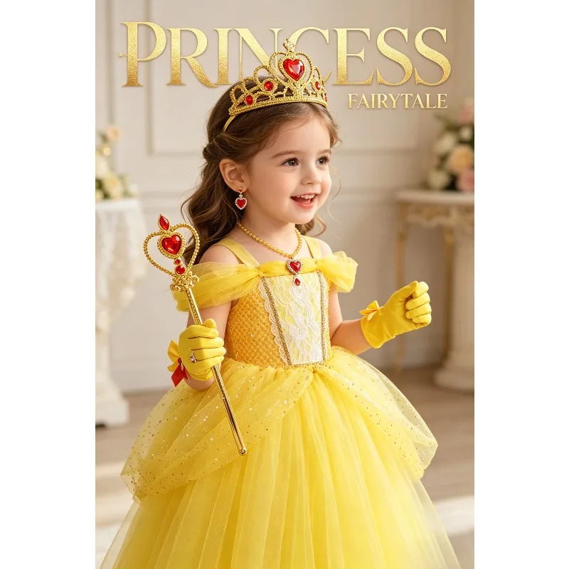 Princess Floor Length Tulle Gown Lace Formal Dress Wedding Banquet Birthday Holiday Festival Carnival Party Performance Robe
Princess Floor Length Tulle Gown Lace Formal Dress Wedding Banquet Birthday Holiday Festival Carnival Party Performance Robe