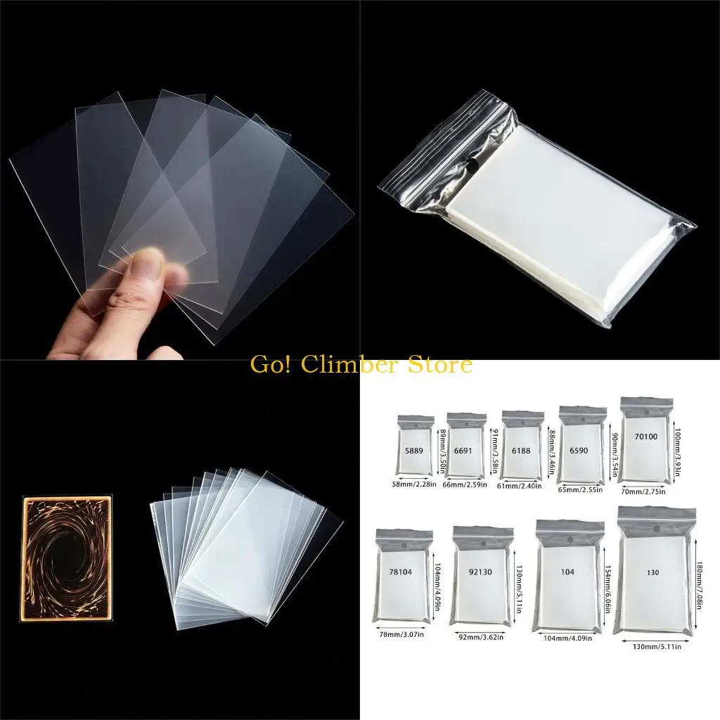 Q84C Set of 50 Clear Penny Card Sleeve Game Card Sleeves for Board and Trading Cards Baseball Card, Sports Cards, Protectors
Q84C Set of 50 Clear Penny Card Sleeve Game Card Sleeves for Board and Trading Cards Baseball Card, Sports Cards, Protectors
