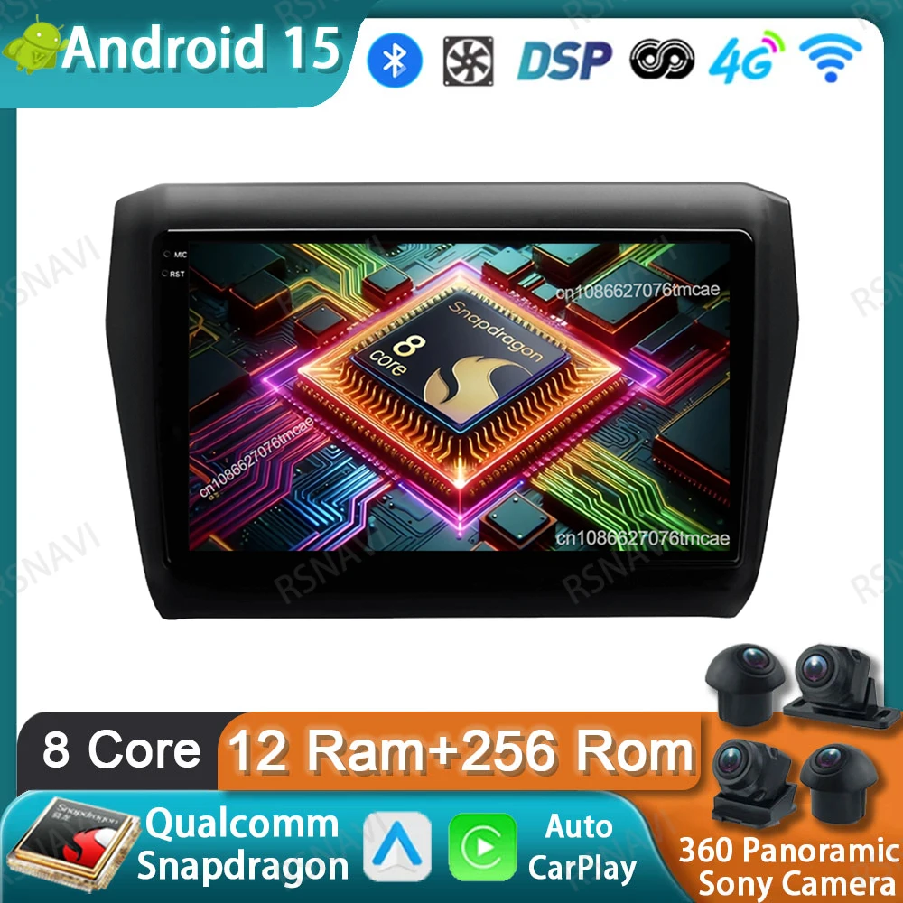 Car Radio Android 15 For Suzuki Swift 2016 2017 2018 2019 2020 2021 QLED DSP Stereo Viedo Player 4G LTE Autoradio Head Unit BT
Car Radio Android 15 For Suzuki Swift 2016 2017 2018 2019 2020 2021 QLED DSP Stereo Viedo Player 4G LTE Autoradio Head Unit BT