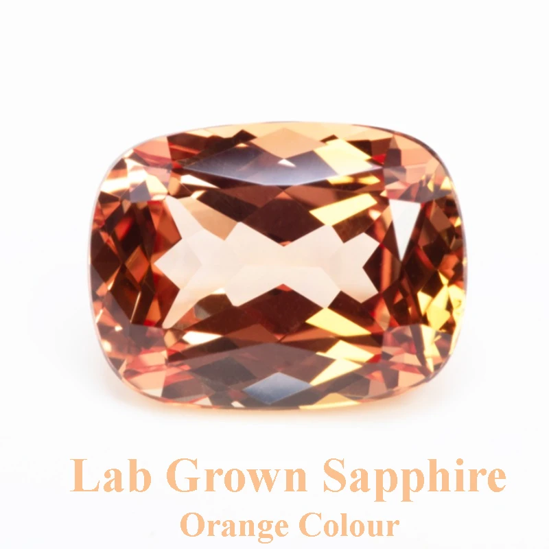 Lab Grown Sapphire Rectangular Cushion Shape Orange Colour VVS1 Charms DIY Jewel Making Material Selectable AGL Certificate
Lab Grown Sapphire Rectangular Cushion Shape Orange Colour VVS1 Charms DIY Jewel Making Material Selectable AGL Certificate