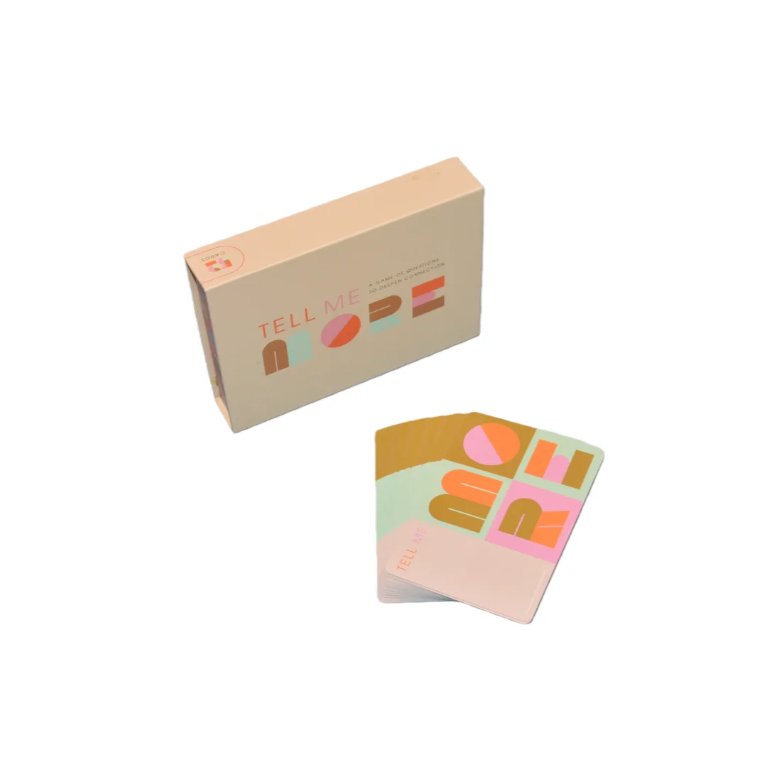 Couple/Family Interactive Q&A Card Game, Communication-Enhancing Board Game, Cards for Deep Conversations between Couples and Parents and Children
Couple/Family Interactive Q&A Card Game, Communication-Enhancing Board Game, Cards for Deep Conversations between Couples and Parents and Children