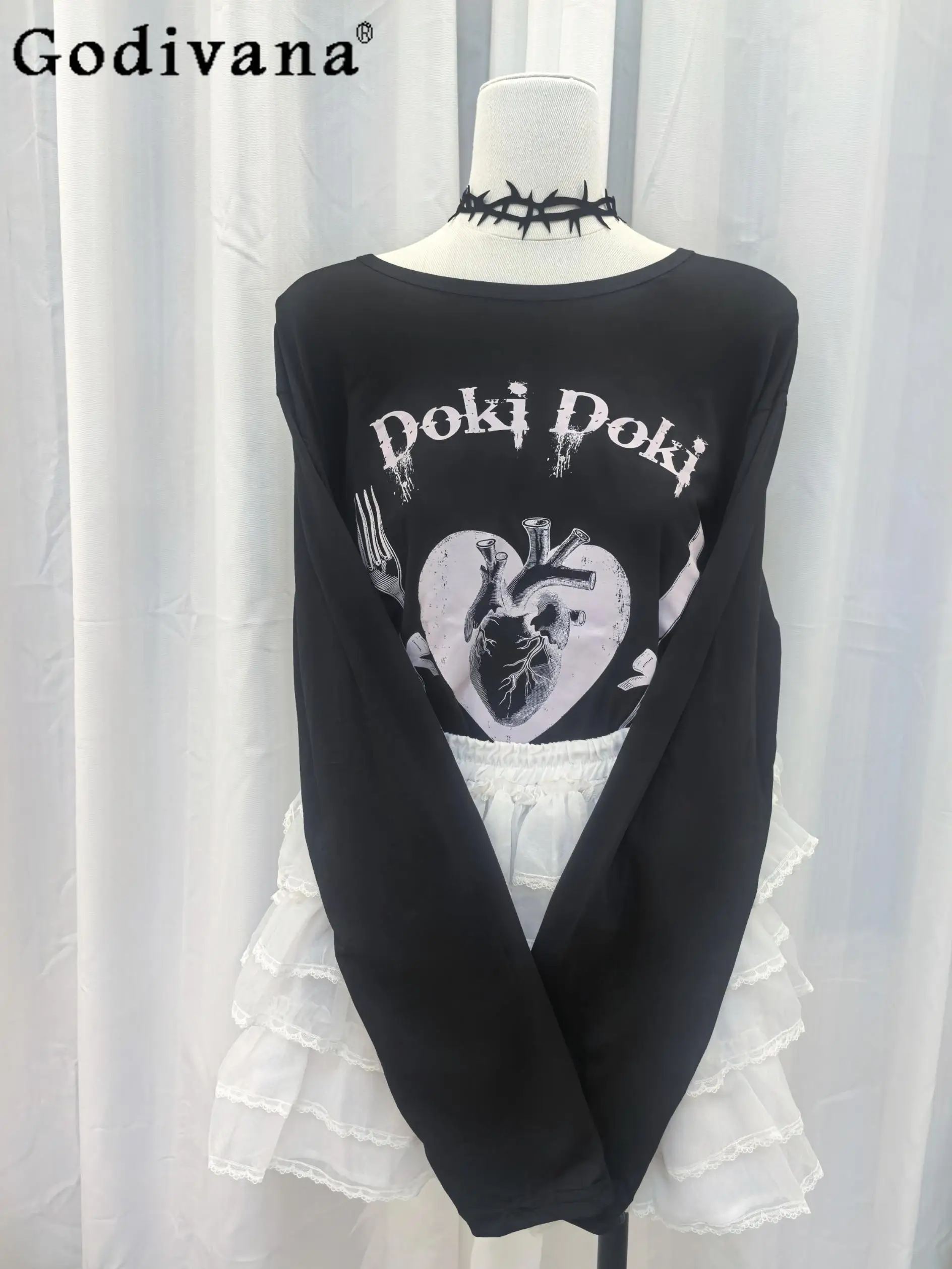 Original Mine Series Mass-produced Japanese Long-sleeved Tops Women's Spring 2025 New Loose T-Shirts Student Y2k Inside Tees
Original Mine Series Mass-produced Japanese Long-sleeved Tops Women's Spring 2025 New Loose T-Shirts Student Y2k Inside Tees