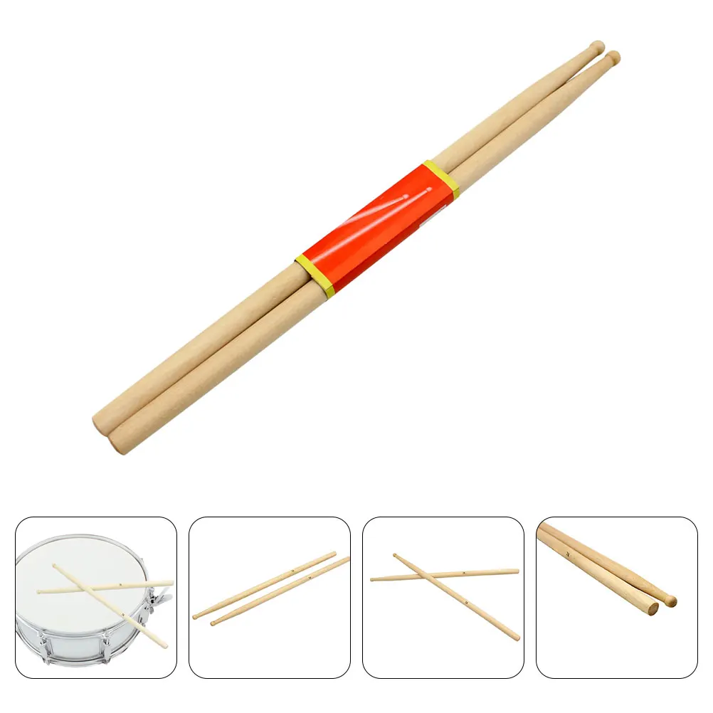 Maple Sticks Drum Accessories Percussion Instrument Wood Drumsticks Teardrop-shaped Jazz Beginner for Drummer
Maple Sticks Drum Accessories Percussion Instrument Wood Drumsticks Teardrop-shaped Jazz Beginner for Drummer