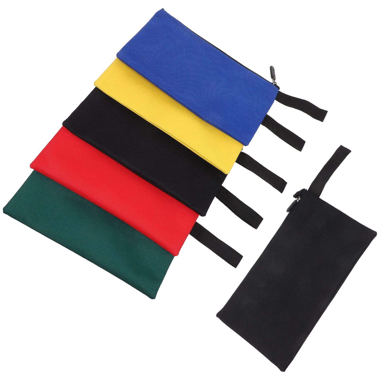 6pcs Handheld Tool Bag Durable Storage Pouch Large Capacity Nylon Zipper Small Tools Maintenance Organizer Craft Hardware
6pcs Handheld Tool Bag Durable Storage Pouch Large Capacity Nylon Zipper Small Tools Maintenance Organizer Craft Hardware