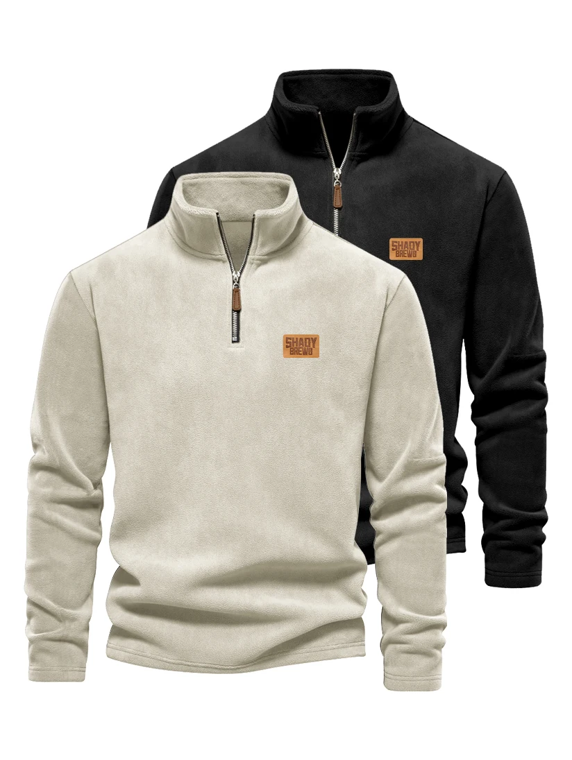 Мужская модная теплая флисовая куртка из двух частей с воротником-стойкой и воротником-стойкой на молнии
Мужская модная теплая флисовая куртка из двух частей с воротником-стойкой и воротником-стойкой на молнии