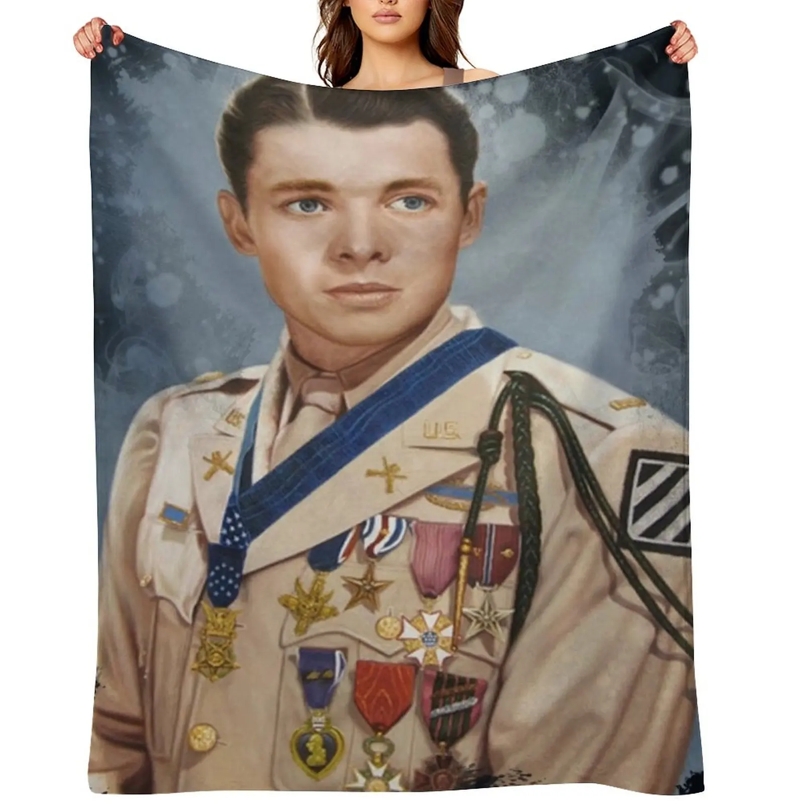 audie murphy Throw Blanket Luxury Thicken Winter beds Decorative Beds Weighted Blankets
audie murphy Throw Blanket Luxury Thicken Winter beds Decorative Beds Weighted Blankets