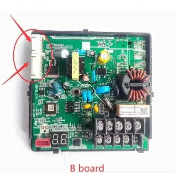Для нового EU-KFR53W/BP3N1Y-E (COMMU) TXT2 485TX (D79F8 Midea материнская плата с сигналом кондиционирования воздуха 17122000023691 17122000022912
Для нового EU-KFR53W/BP3N1Y-E (COMMU) TXT2 485TX (D79F8 Midea материнская плата с сигналом кондиционирования воздуха 17122000023691 17122000022912