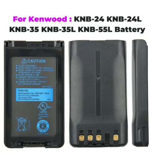 NEW DC 7.4v 1500mAh Li-ion Battery Pack KNB-55L for Radio Walkie Talkie Kenwood TK-3360 TK-3160 Two Way Radio
NEW DC 7.4v 1500mAh Li-ion Battery Pack KNB-55L for Radio Walkie Talkie Kenwood TK-3360 TK-3160 Two Way Radio