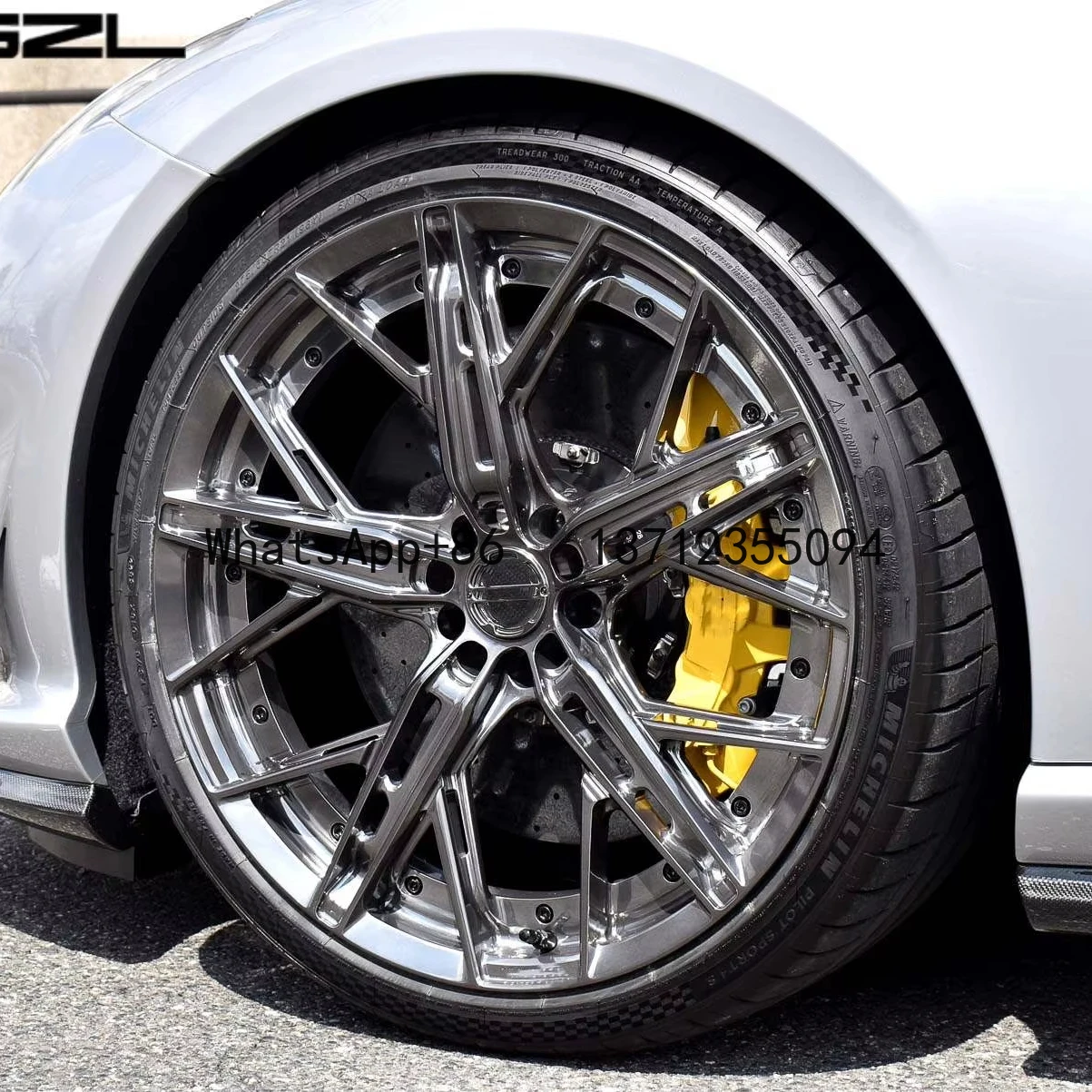 Supercar Wheel 19 20 21Inch Wheel Concave Deep Dish Luxury Wheels Forged Alloy 5x114.3 5x127 Black Rims 35mm for FERRARI 812 GTS
Supercar Wheel 19 20 21Inch Wheel Concave Deep Dish Luxury Wheels Forged Alloy 5x114.3 5x127 Black Rims 35mm for FERRARI 812 GTS