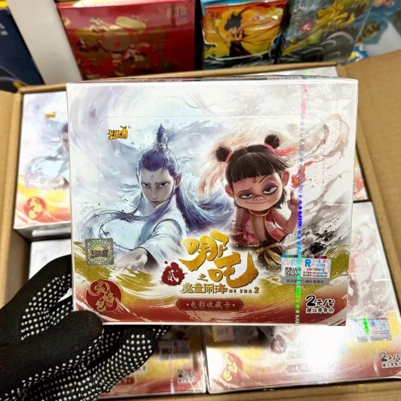 Hot Sale Kayou Nezha Cards Devil Boy Conquers The Dragon King Movie Series Lingyan Pack Se Autographed Card Collector'S Cards
Hot Sale Kayou Nezha Cards Devil Boy Conquers The Dragon King Movie Series Lingyan Pack Se Autographed Card Collector'S Cards